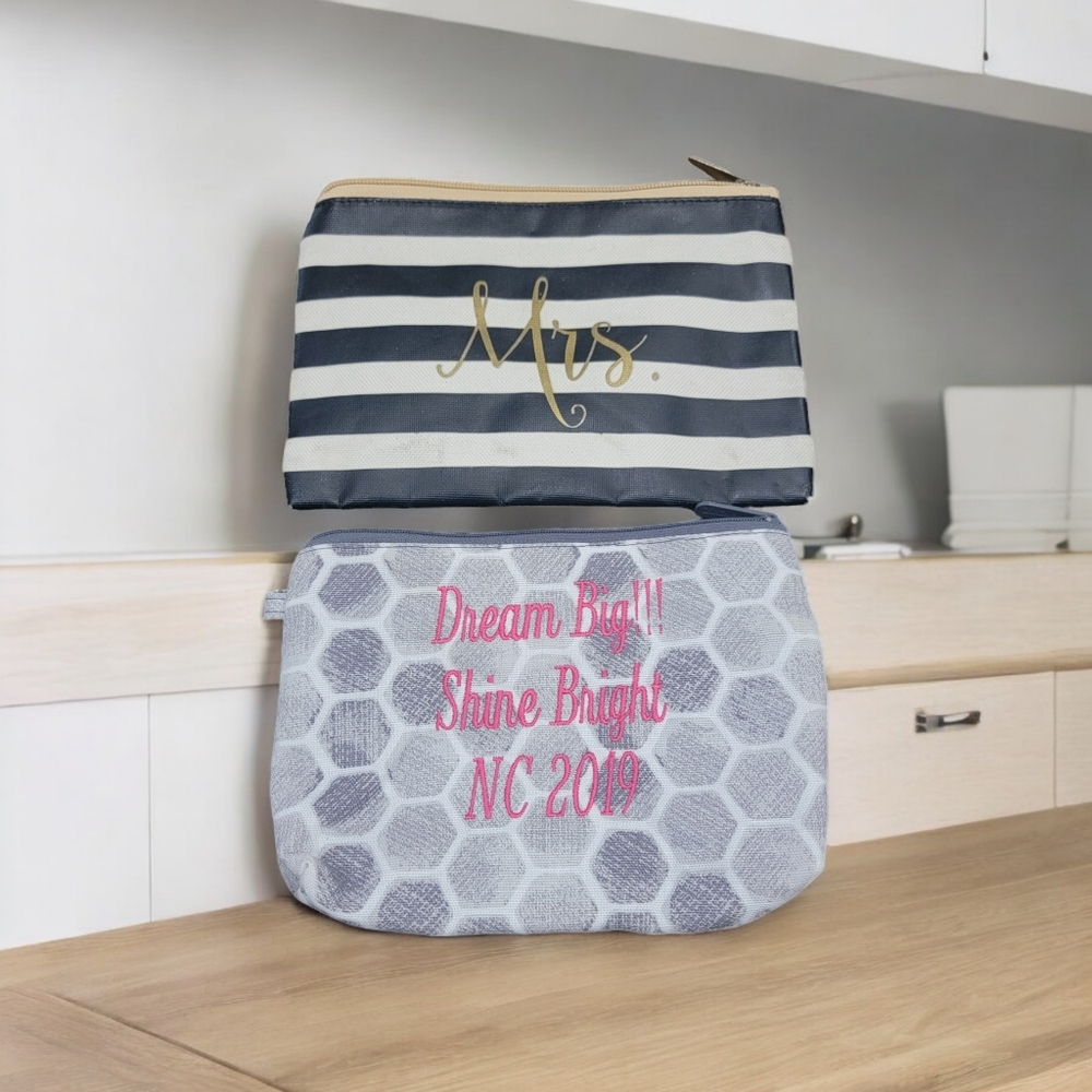 2 Makeup Bags